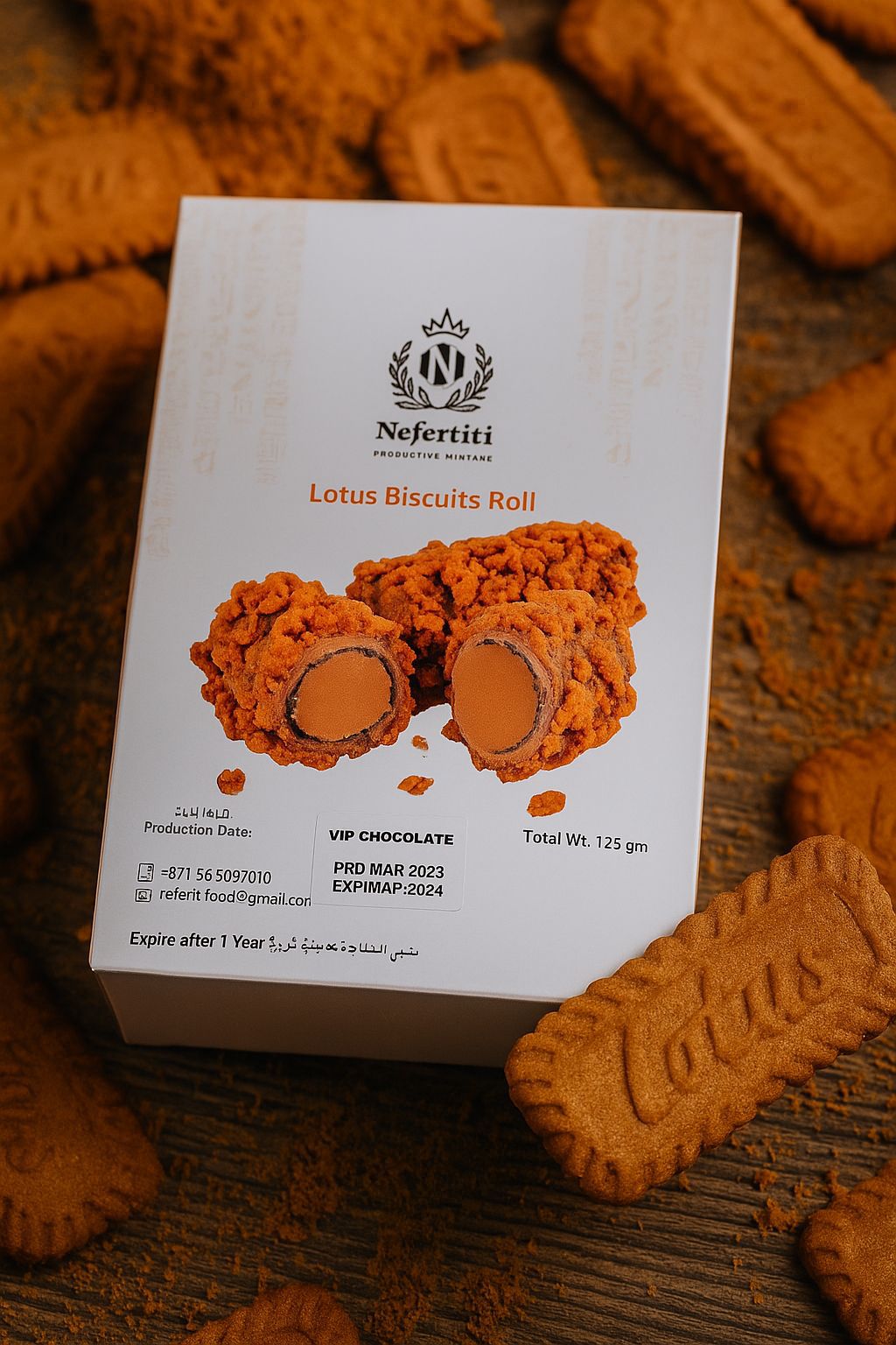 Lotus Biscuits Roll