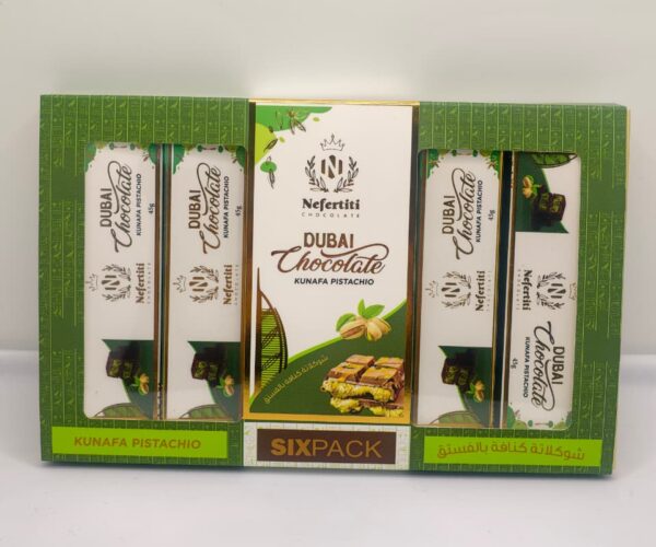 Dubai Chocolate Kunafa Pistachio Bar
